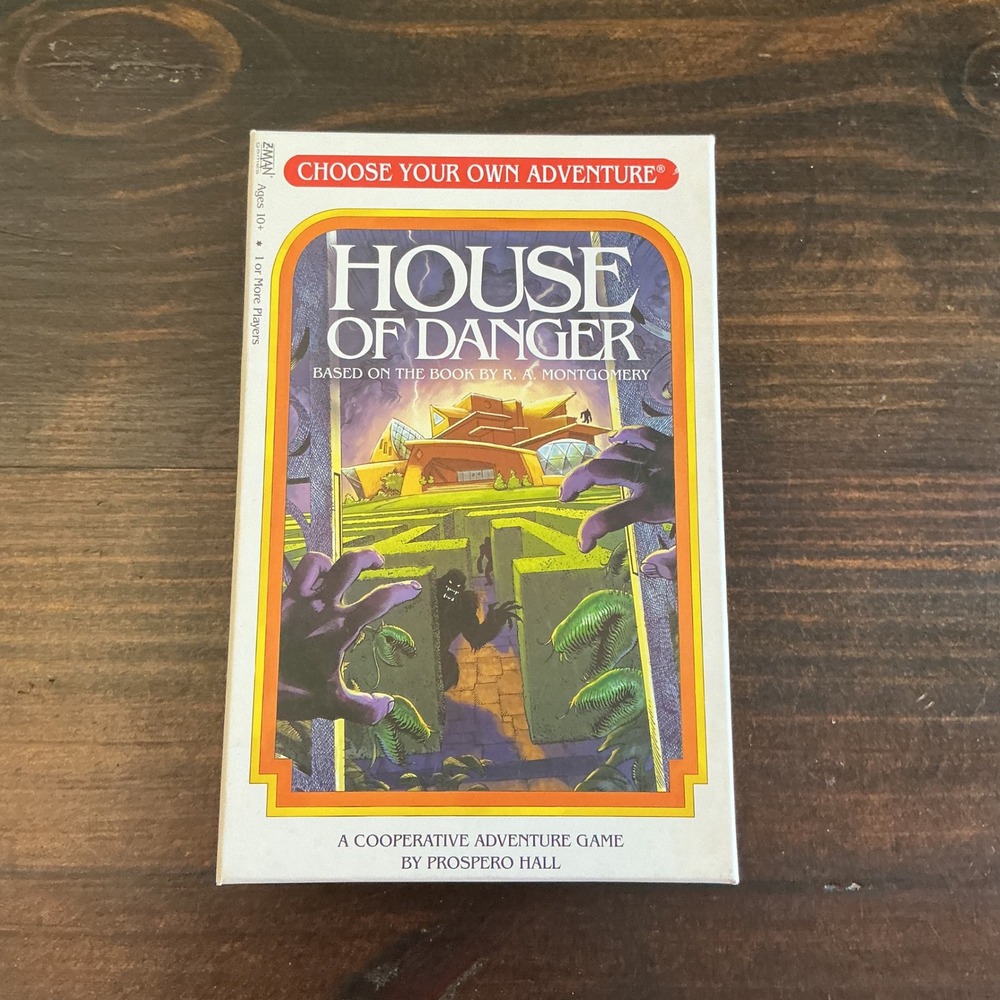 Z-Man Games Choose Your Own Adventure House of‎ Danger Board Game CYA01 2018